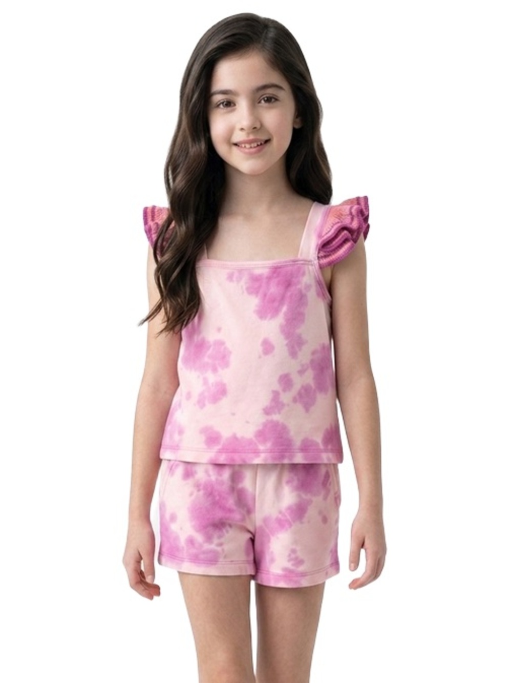 Splendid baby girl tie dye tank set